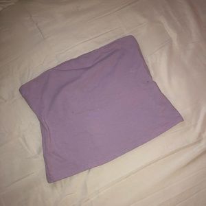 Purple tube top
